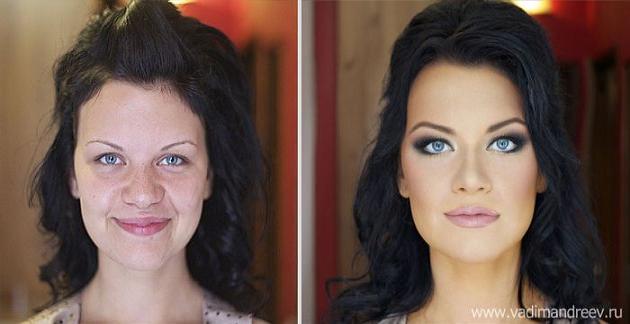 آرایش صورت زن,عکس دختران روسی بعد از آرایش
